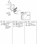 Page B Diagram and Parts List for  Briggs and Stratton Engine